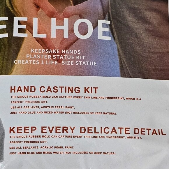EELHOE HAND CASTING 3-D DIY Molding KIT - Picture 4 of 11